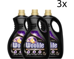 Woolite Zwart, Donker & Denim Wasmiddel met Keratine - 1,9 L x3