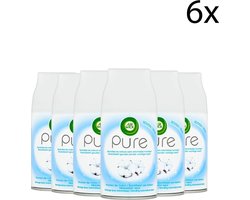 Air Wick - Luchtverfrisser - Navulling - Zachtheid van Katoen - 250ml x 6