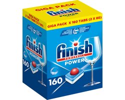 Finish Power All in One Regular Vaatwastabletten - 2 x 80 tabs