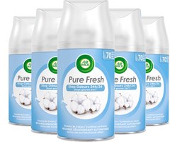 Air Wick - Luchtverfrisser - Navulling - Zachtheid van Katoen - 250ml x 5