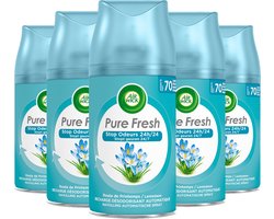 Air Wick - Luchtverfrisser - Navulling - Lentedauw - 250ml x 5