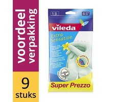 Vileda Huishoud Handschoenen Extra Sensitive S
