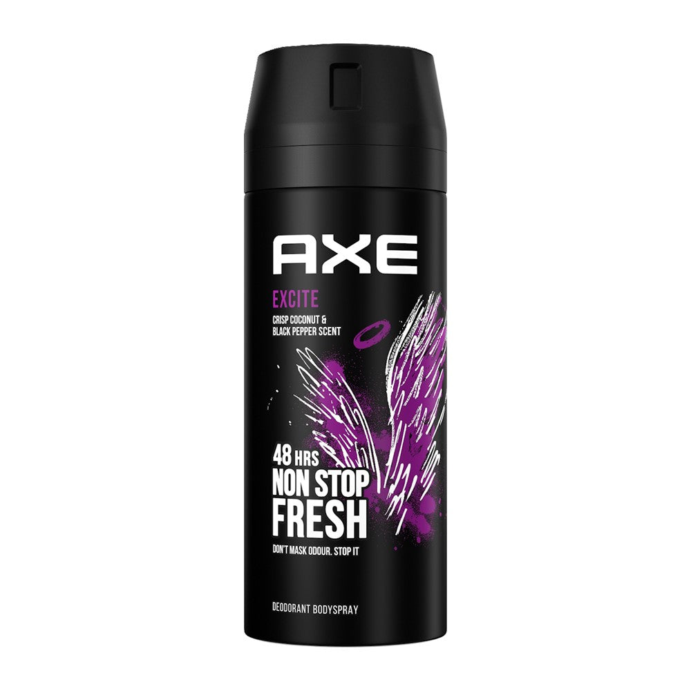 Axe - Deodorant - Spray - Excite - Crisp Coconut & Black Pepper - 150ml
