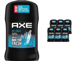 Axe - Deodorant Man - Stick - Ice Chill - 6 x 50 ml - Voordeelverpakking