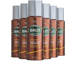 6x Brut Deodorant Oud 200 ml