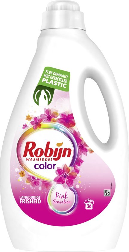 Robijn Color Vloeibaar Wasmiddel Pink Sensation - 36 wasbeurten