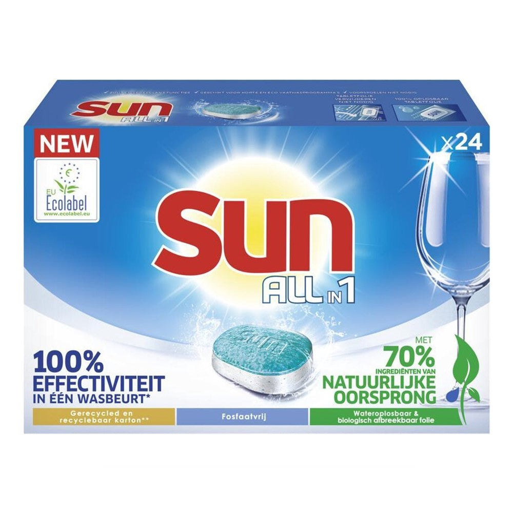 Sun - Vaatwas - Tablet - Allin1 - Regular - 24Wb/420g