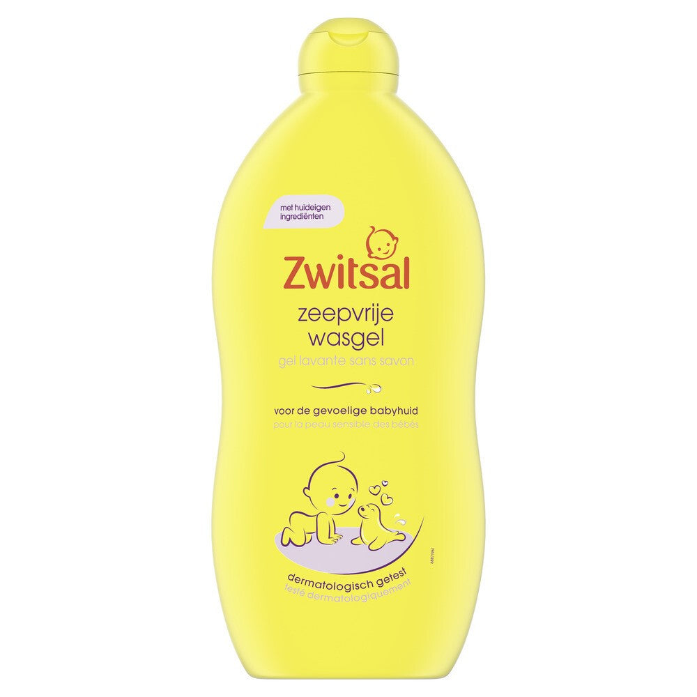 Zwitsal - Baby Huidverzorging - Baby Douchegel - Zeepvrije Wasgel - Regular - 700ml