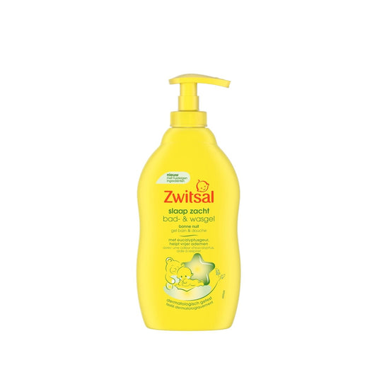 Zwitsal - Douchegel - Met Pomp - Slaap Zacht - Eucalyptus - 400ml