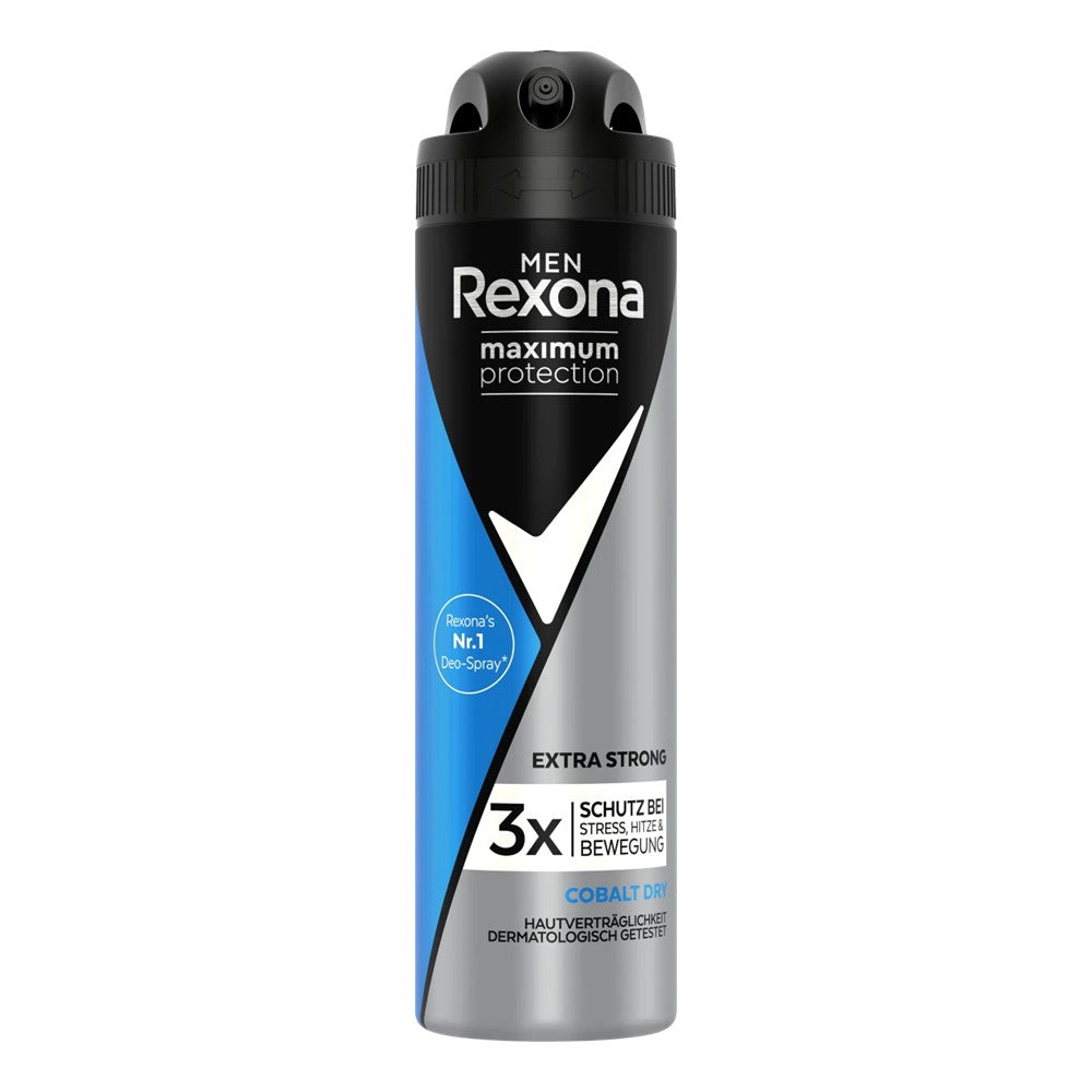 Rexona Men - Maximum Protection - Deodorant - Spray - Cobalt Dry - Extra Strong - 150ml