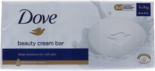Dove Zeep 90g Beauty Cream Bar 6 Pack