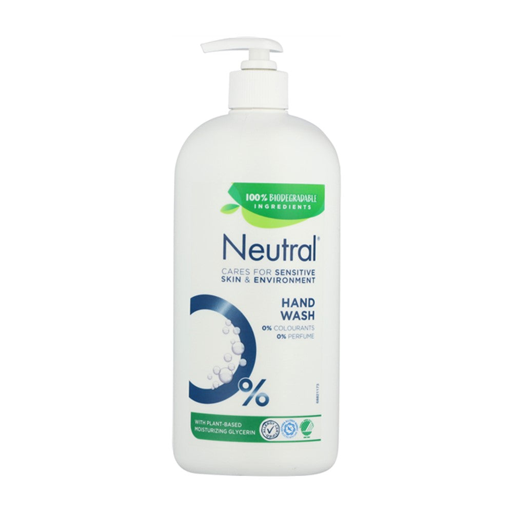 Neutral - Handzeep - Pomp - Sensitive Skin - 0% Colourants & Perfume - 900ml