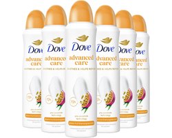 Dove Advanced Care Anti-transpirant Deodorant Spray - Passion Fruit & Lemongrass - bevat Pro-Ceramide technologie die de huid kalmeert en helpt herstellen - 6 x 150 ml