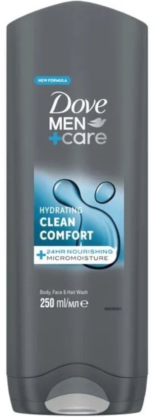 Dove - Douchegel - Men+ Care Clean Comfort - Comfort en verzorging - 250 ml