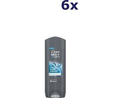 6x Dove Men+Care Clean Comfort Douchegel 250 ML
