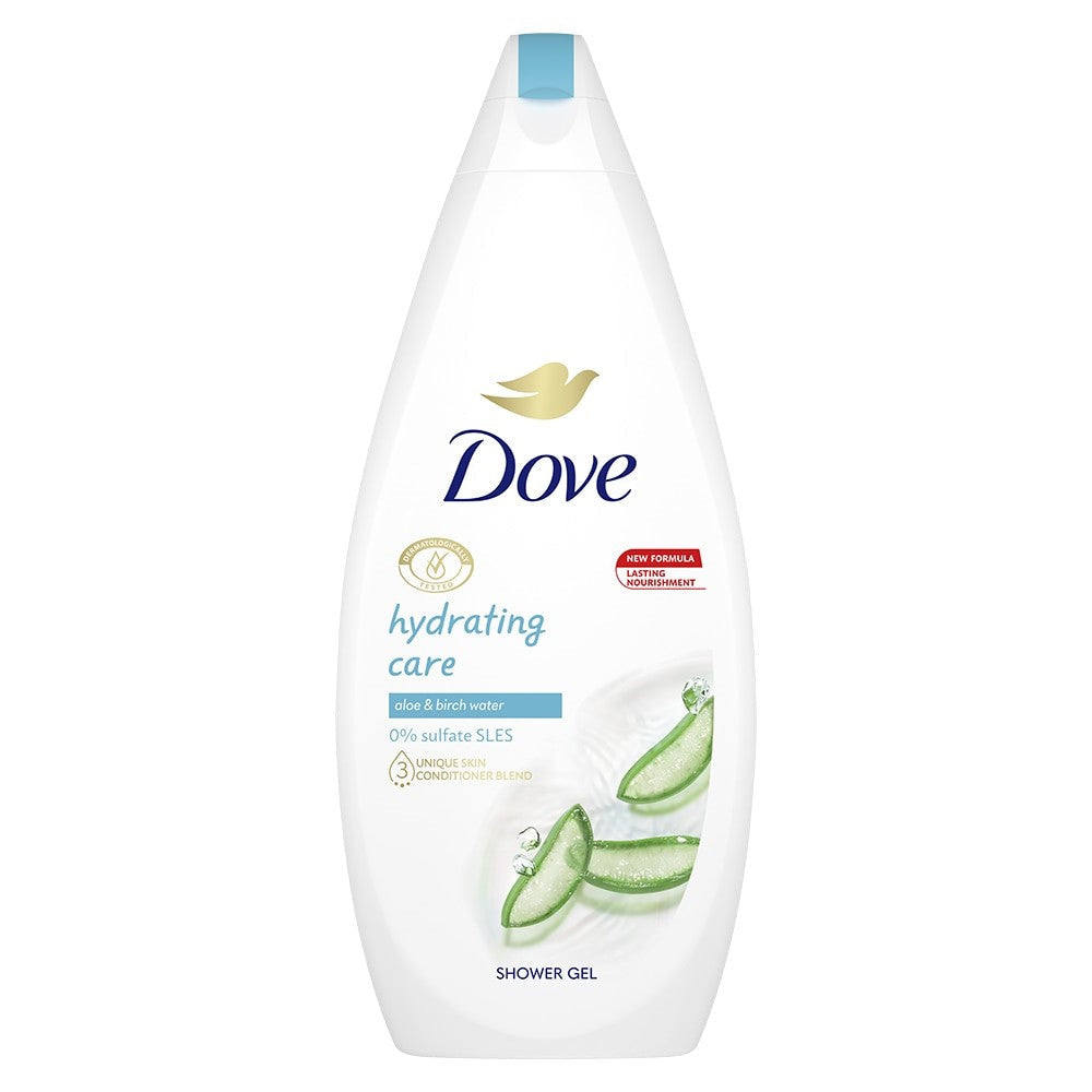 Dove - Douchegel - Hydrating Care - Aloe & Birch Water - 720ml