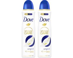Dove Advanced Care Original Anti-Transpirant Deodorant Spray - 2 x 150 ml - Voordeelverpakking