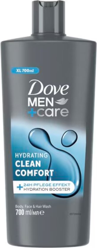 Dove Men+Care - Clean Comfort - 3-in-1 Douchegel - Hydraterend- 700 ml