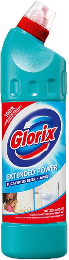 Glorix Bleek - Eucalyptus 750 ml - 15 Stuks - Voordeelverpakking