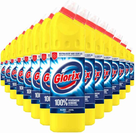 Glorix Bleek Original 750ML - 9 Stuks - Voordeelverpakking