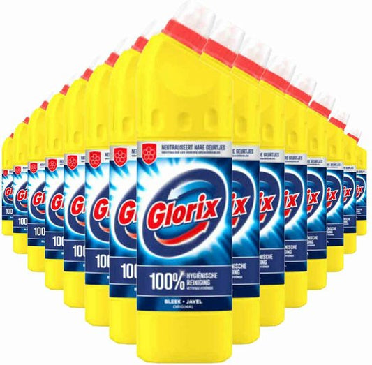 Glorix Bleek Original 750ML - 9 Stuks - Voordeelverpakking