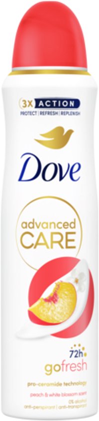 Dove - Deodorant - Spray - Peach & White Blossom Scent - 150ml