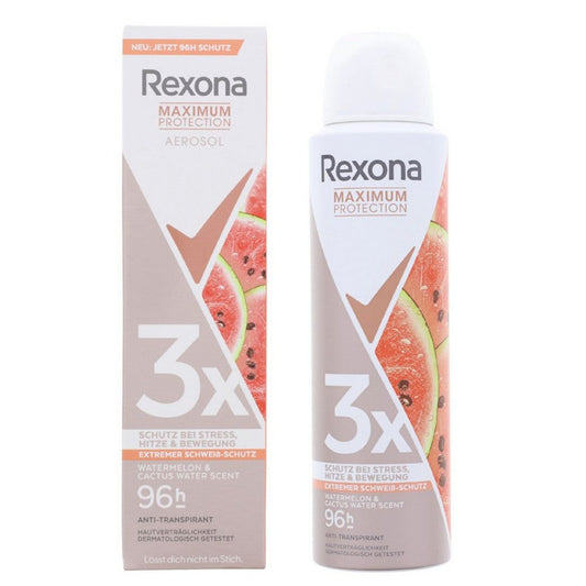Rexona - Deodorant - Spray - Maximum Protection - Watermelon & Cactus Water Scent - 96H - 150ml