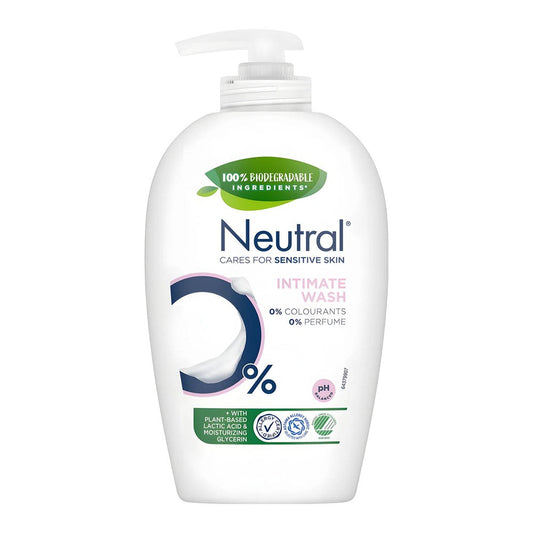Neutral - Handzeep - Pump - Intimate Wash - Sensitive Skin - 250ml