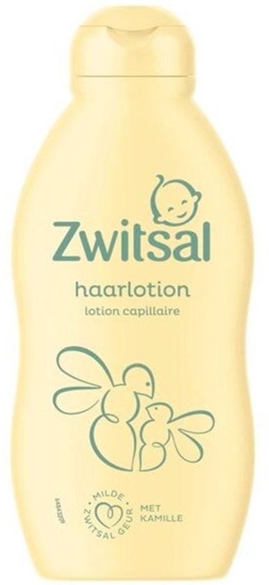 Zwitsal Haarlotion - Baby - hoeft niet te worden uitgespoeld en laat het haar heerlijk ruiken - 200 ml