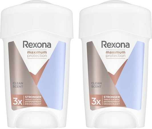 Rexona Women Maximum Protection Anti-transpirant Stick - 2 x 45ml - Voordeelverpakking