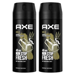 Axe - Deodorant - Spray - Gold - Oud Wood & Fresh Vanilla - 2x150ml