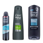 Dove Men+Care - Geschenkset - Deodorant - Douchegel - Shampoo - 3 Assortiment - 3 Stuks