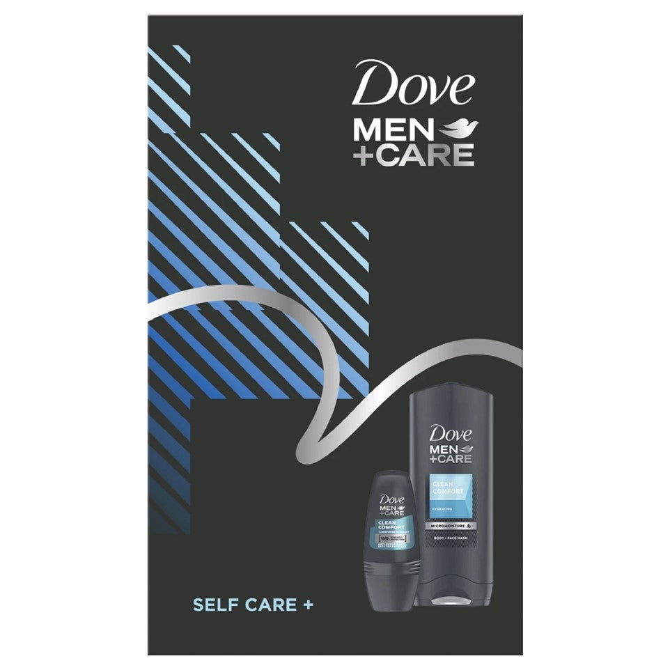 Dove Men - Geschenkset - Douchegel + Roller - Self Care - 2 Stuks