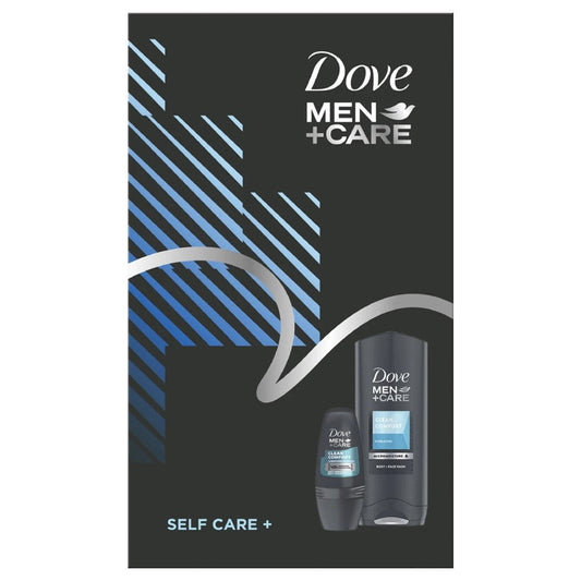 Dove Men - Geschenkset - Douchegel + Roller - Self Care - 2 Stuks