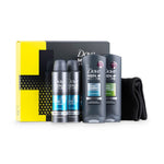 Dove Men+Care - Geschenkset - 2xDeo + 2xDouchegel + 1xTube Scarf - Outdoor Fun - 4 Assortimenten - 5 Stuks