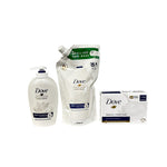 Dove - Display - Handzeep - 3 Assortimenten - Navulling + Pump + Zeeptablet - 24 Stuks