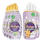 Robijn - Display - Wasverzachter + Wasmiddel - 2 Assortimenten - 5 Stuks