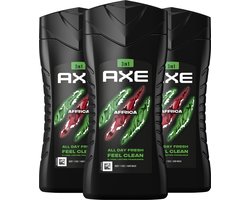 Axe 3-in-1 Douchegel - Africa - 3 x 250 ml - Voordeelverpakking