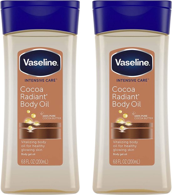 Vaseline Cocoa Body Gel Oil - 2 x 200 ml