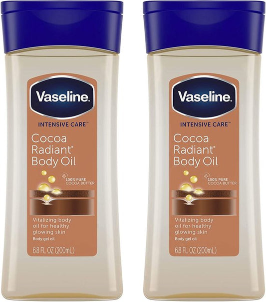 Vaseline Cocoa Body Gel Oil - 2 x 200 ml