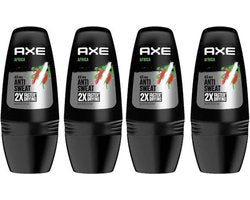 Axe Deo Roller - Africa Dry - 4 x 50 ml