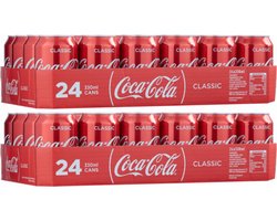 Coca-Cola blik - cola 2x 24x33 cl