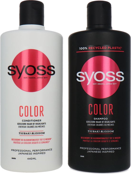 Syoss Color Shampoo + Conditioner - 2 x 440 ml