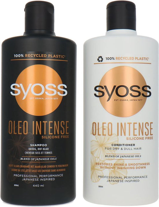 Syoss Oleo Intense Shampoo + Conditioner - 2 x 440 ml
