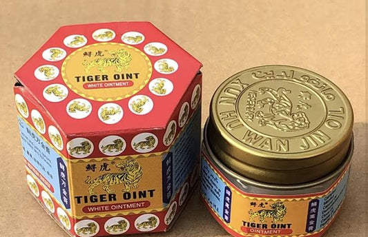Tijger balsem (rood+wit) - spierbalsem - tiger balm - 2x19g - rode balsem - witte balsem - gewrichten - rugklachten - migraine - sportbalsem - warmte balsem - soepele spieren en gewrichten - paardenbalsem - nekpijn - hoofdpijn
