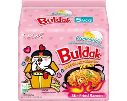 SAMYANG HOT CHICKEN RAMEN (CARBONARA) MULTI 5X130GR (HALAL)