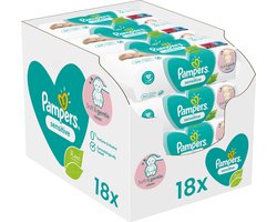 Pampers - Sensitive - Billendoekjes - 936 doekjes - 18 x 52
