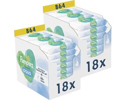 Pampers - Harmonie Aqua - Billendoekjes - 1728 doekjes - 36 x 48