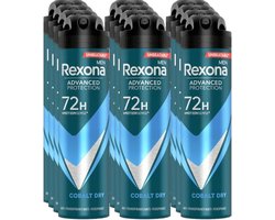 Rexona Deospray Men  Dry Cobalt 150 ml - Voordeelverpakking 12 stuks