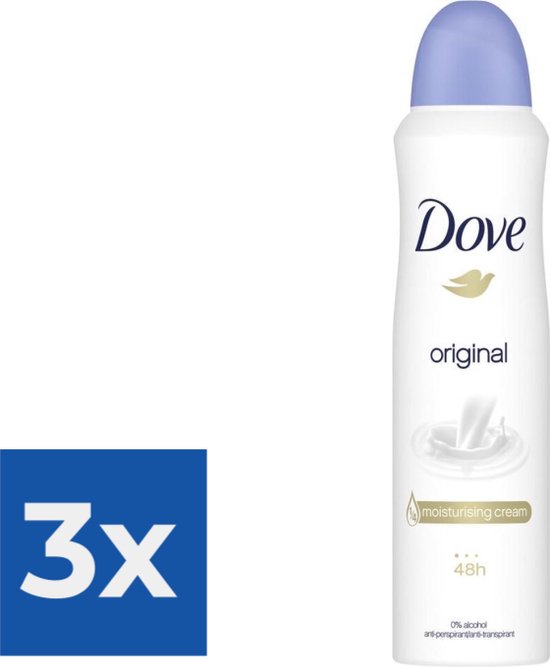 Dove - Deodorant - Spray - Original - 150ml x 3